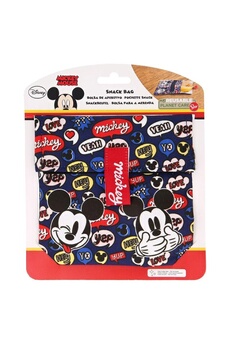 Coffret repas bébé Mickey Mouse Mickey mouse - sac à collation réutilisable