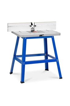 MSW MSW-ROT1 Table De Fraisage pour Défonceuse 810 x 610 mm Acier Laminé À  Froid/MDF Table De Défonceuse