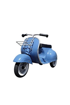 Draisienne Ambosstoys Scooter draisienne vintage ride on kids, primo bleu
