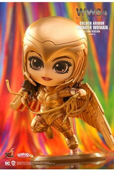 Figurine de collection Hot Toys Hot toys cosb728 - dc comics - wonder woman golden armor flying version