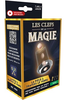 Autres jeux créatifs Les Clefs De La Magie Les clefs de la magie la pièce à travers le verre - tour de magie - collection (toys & games) magic dream