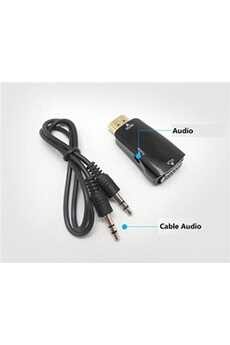 Adaptateur et convertisseur Ineck ® Doubleur cable blanc Jack 3.5 mm Stereo