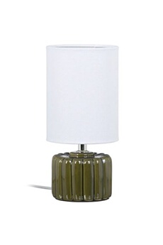 lampe à poser ixia lampe en céramique - hauteur 28 cm x diamètre 13 cm