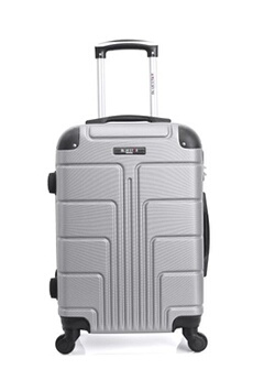 valise cabine bluestar ottawa gris en abs 37l