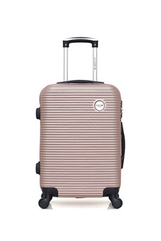 valise lulu castagnette valise cabine souple 57cm teddybear - gris