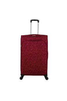 valise lulu castagnette valise cabine lulu c cactus fuschia en polyester 43l