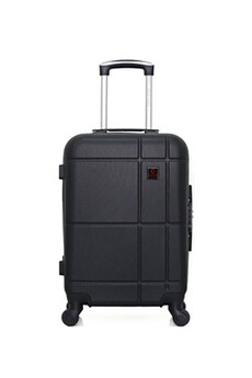 valise camps united - valise cabine abs harvard 4 roues 55 cm - noir