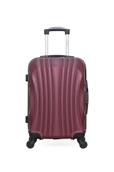 valise hero - valise cabine abs moscou 55 cm 4 roues - bordeaux