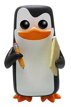 figurine funko pop! n°162 - les pingouins de madagascar - kowalski