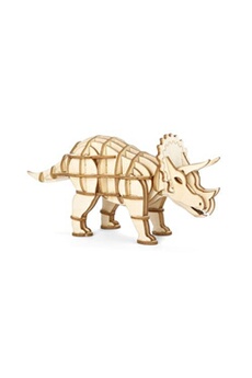 puzzle 3d en bois triceratops