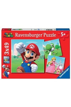 Ravensburger - puzzle enfant - puzzles 3x49 p - charmantes