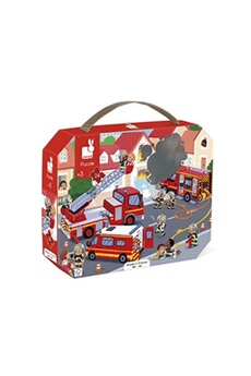 puzzle enfant 24 pièces pompiers