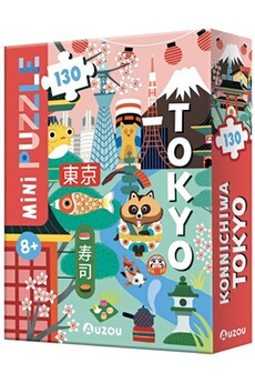 puzzle enfant konnichiwa tokyo 130 pièces