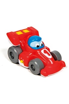 voiture de course avec son et lumière 13 cm rouge