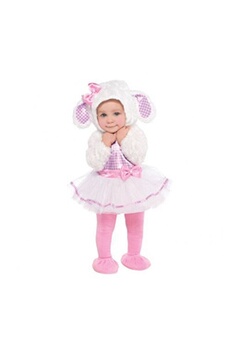 déguisement petit agneau bébé - 6/12 mois - rose - 997540