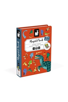 jeu éducatif magnétique magneti'book dinosaures