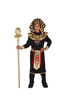 déguisement enfant fiestas guirca déguisement prince égyptien garçon - 10/12 ans - noir - guirca 83556