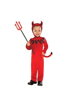 déguisement diable rouge bébé - 3/4 ans - rouge - 997531