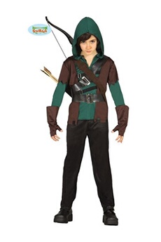 costume archer enfant - vert - 4/6 ans