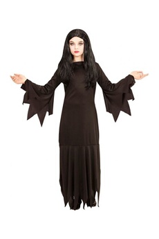 déguisement de sorcière gothique - mortisia - enfant taille : 12/14 ans (150 à 162 cm)