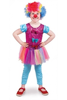 déguisement clown - fille taille : 3/5 ans (94 à 108 cm)