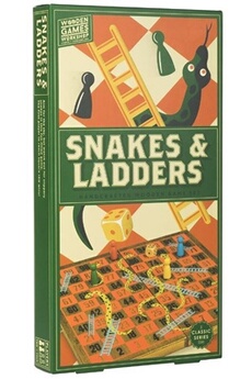 jeu de société serpents et échelles (en)