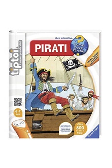 Italy 00630 Livre Tiptoi Pirati, Couleurs Assorties