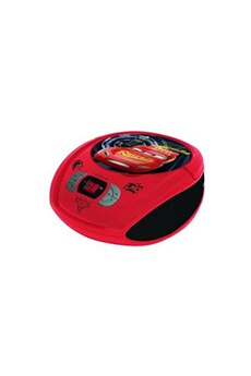 Baladeur CD Lenco Lecteur CD karaoké portable avec Bluetooth® pour enfants  KCD-011KIDS Rouge-Blanc
