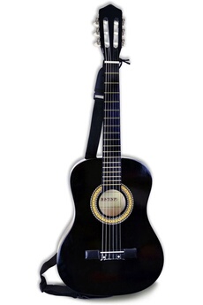 Guitare espagnole en bois noir 92 cm
