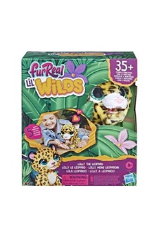 peluche furreal lil' wilds, lolly le leopard