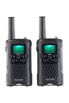 Paire de talkies walkies Motorola® T82 rechargeables - Portée 10 km