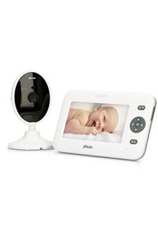 Alecto DVM71BK - Babyphone avec caméra et écran couleur 2.4, noir