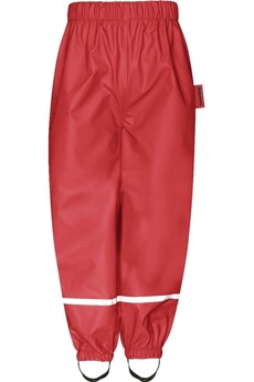 pantalon de pluie matelassé rouge