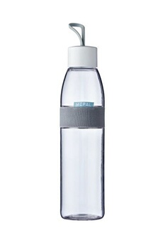 bouteille d'eau Ellipse30 cm blanche/transparente 700 ml