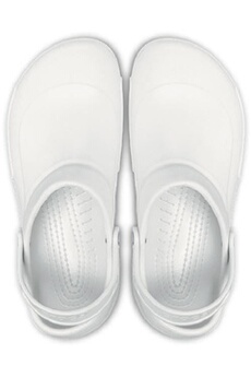crocs bistro bottes chaussures sandales en blanc 10075 101