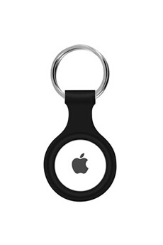 Lot de 4)Porte Clé pour Apple AirTag en Silicone, Air Tag Support