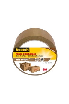 3M, Scotch, Ruban adhésif, Emballage, 371, 50 mm x 66 m, Marron