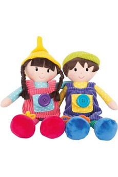 - poupées textile noah & emma - 10865