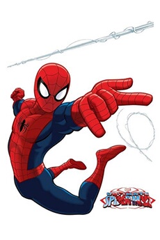 Design - Sticker Mural Adhesive Marvel - Autocollant - Spider-Man Marvel - Sticker décoratif - 65x85cm - 1 Fragment - DK 1710