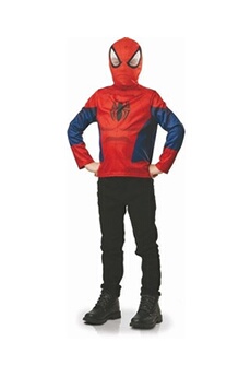 Accessoire de déguisement GENERIQUE Ensemble déguisement enfant Ariestar® costume  Spiderman taille 130CM pour fête Halloween Carnaval Party Noël #MKSM03