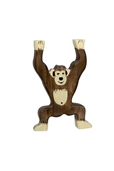 holtztiger - figurine holtztiger chimpanzé debout