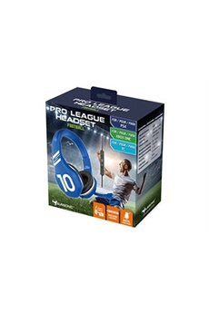 CASQUE AUDIO FILAIRE GAMING PRO LEAGUE FOOTBALL SUBSONIC ROUGE