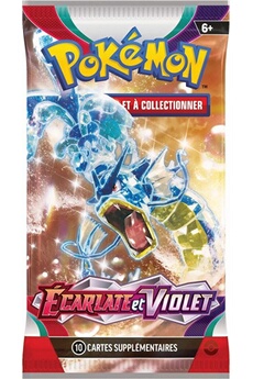 Pokémon - Coffret Dresseur d'Élite - Ecarlate et Violet 9 boosters EV01 -  Modèle aléatoire