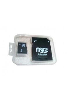 Carte mémoire micro SD 8Go + ADAPTATEUR IMATION