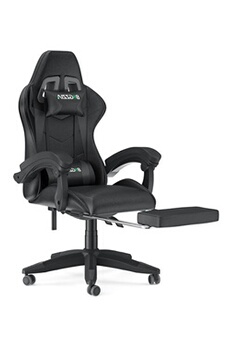 Chaise de bureau HWC-J92, chaise de bureau, ergonomique, appui-lordose  réglable et accoudoir ~ gris