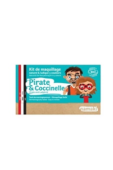 - kit maquillage bio 3 couleurs pirate et coccinelle