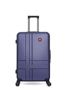 - valise grand format abs uster 4 roues 75 cm - marine