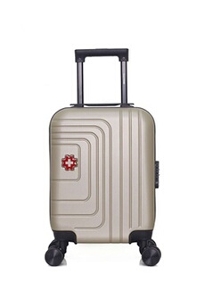 - valise cabine xs rüti 4 roues 46 cm - beige