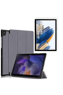 Housse Tablette Toproduits Coque Smart Gris Premium pour Samsung