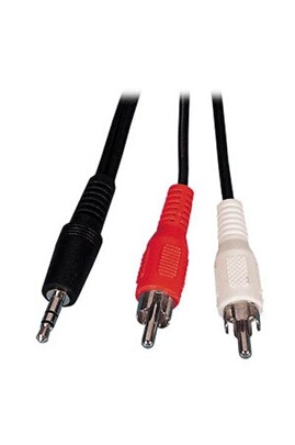 Montage et connectique PC GENERIQUE CABLING® Câble audio jack 3.5mm - 2 RCA  5m